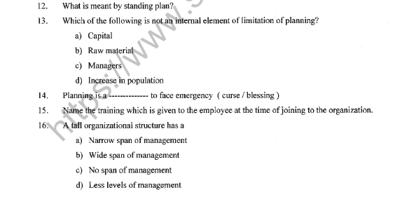 CBSE Class 12 Business Studies Question Paper 2021 Set B Solved 3