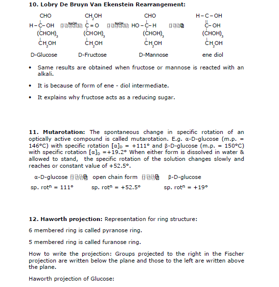 CBSE Class 12 Chemistry - Biomolecules Chapter Notes 5