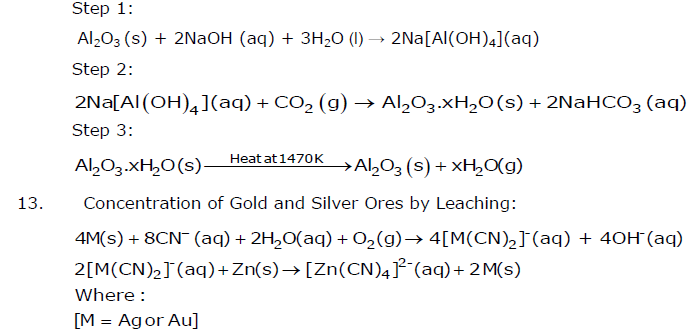 CBSE Class 12 Chemistry - General Principles _ Process of Isolation of Elements Chapter Notes 1