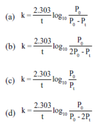 CBSE Class 12 Chemistry Chemical Kinetics Worksheet Set C 4