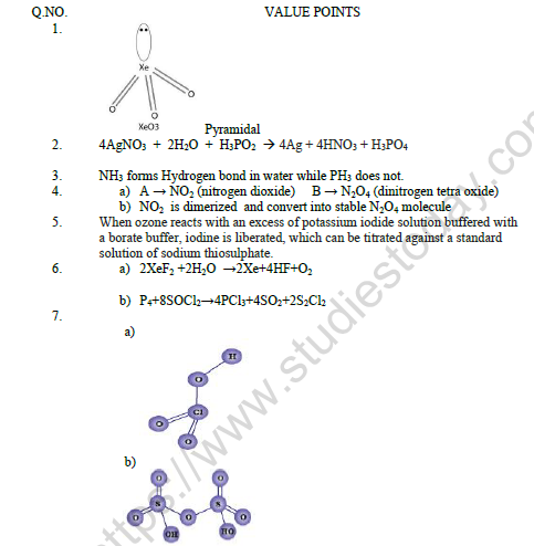 CBSE Class 12 Chemistry Worksheet Set F 2