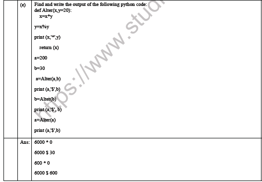 CBSE Class 12 Computer Science Sample Paper 1 3