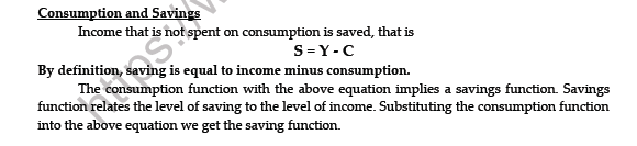 CBSE Class 12 Economics Determination of Income And Employment Worksheet 4