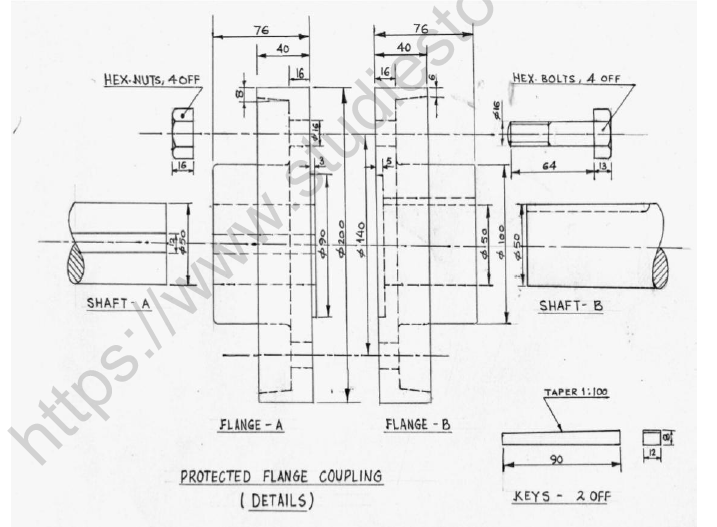 CBSE Class 12 Engineering Graphics Worksheet Set K