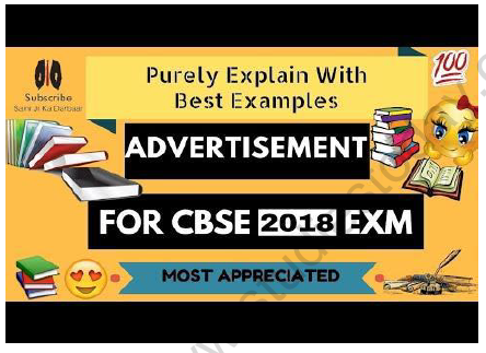 CBSE Class 12 English Commercial Advertisements Worksheet Set B 4