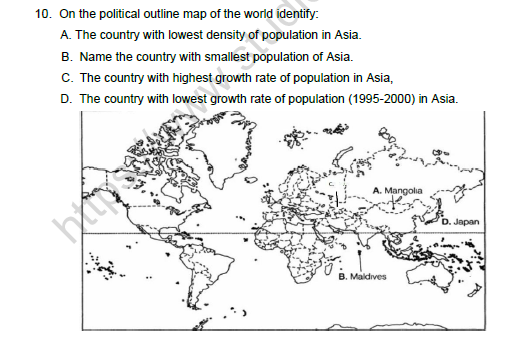 CBSE Class 12 Geography The World Population Notes 5