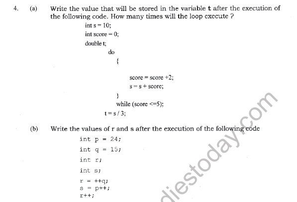 CBSE Class 12 Informatics Practices Question Paper 2022 Set B Solved 4