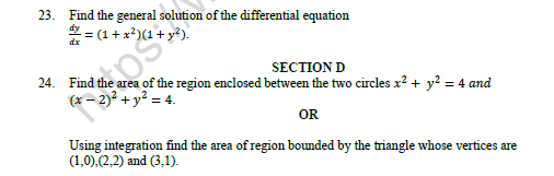 CBSE Class 12 Mathematics Sample Paper 2022 Set A 5