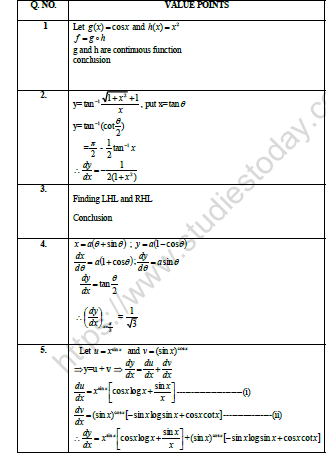 CBSE Class 12 Mathematics Worksheet Set H Solved 2