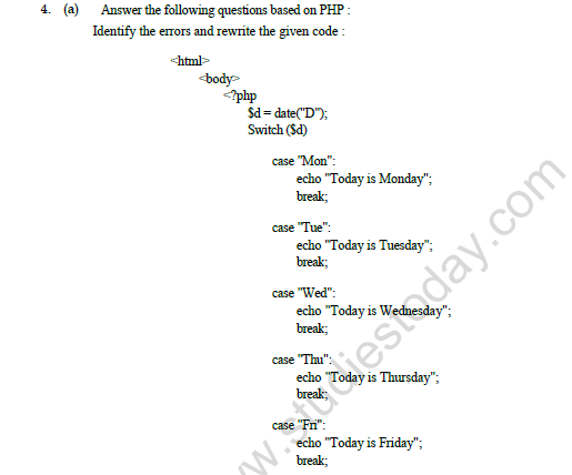 CBSE Class 12 Multimedia Web Tech Question Paper 2022 Set A Solved 3