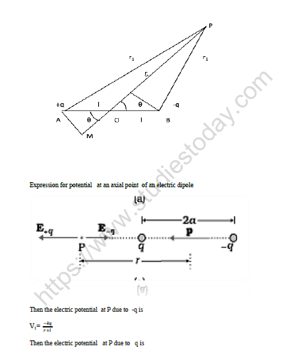 CBSE Class 12 Physics Electrostatic Potential And Capacitance Worksheet Set E 4