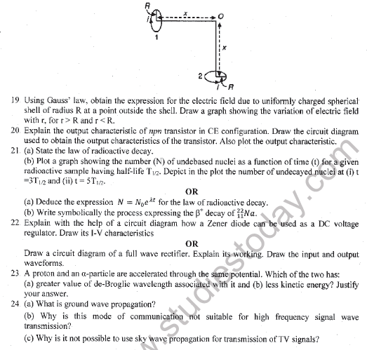 CBSE Class 12 Physics Question Paper 2022 Set D Solved 4