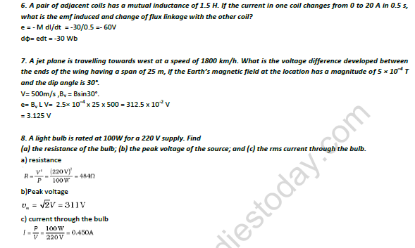 CBSE Class 12 Physics Rapid Revision Question Bank Set A 4