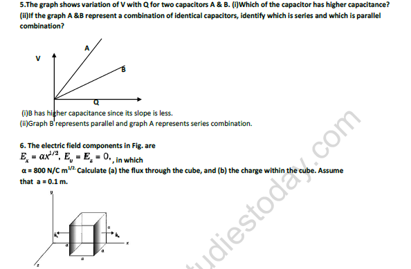 CBSE Class 12 Physics Rapid Revision Question Bank Set B 4