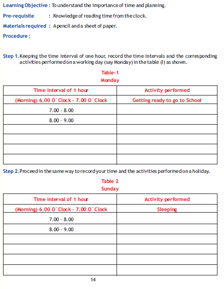 CBSE Class 3 Maths Activity 9