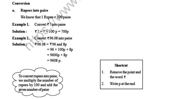 CBSE Class 3 Maths Money Worksheet 3