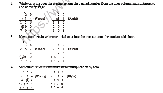 CBSE Class 3 Maths Multiplication Summary and Worksheet 2