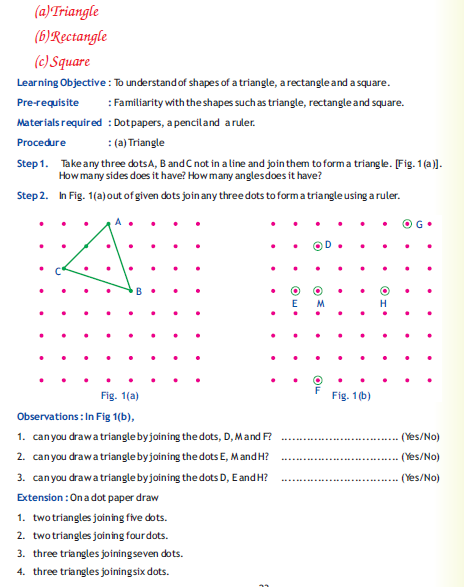 CBSE Class 4 Maths Activity 1