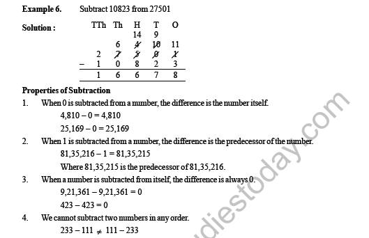CBSE Class 4 Maths Addition and Substraction Worksheet 5