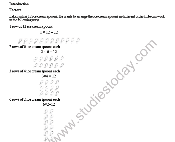 CBSE Class 4 Maths Factor and Multiples Worksheet 2