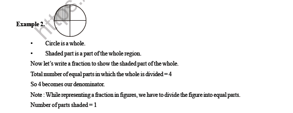 CBSE Class 4 Maths Fractions Worksheet 2