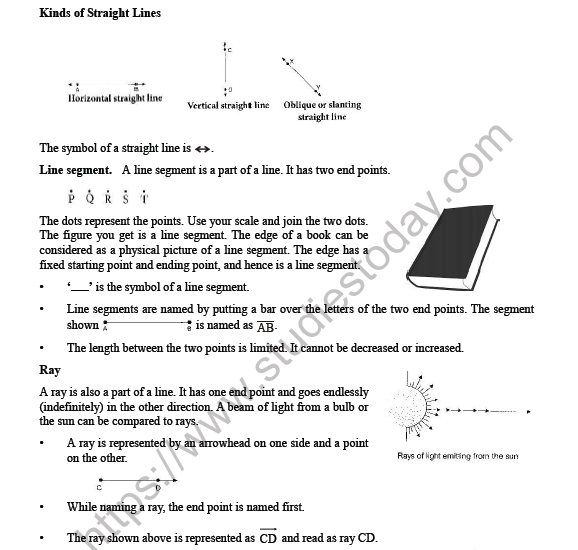 CBSE Class 4 Maths Geometry Worksheet 4