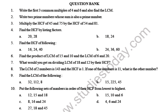 HCF of 4 and 6  How to Find HCF of 4, 6?