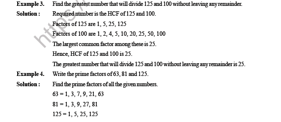 CBSE Class 4 Maths HCF and LCM Worksheet 3