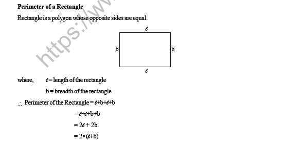 CBSE Class 4 Maths Perimeter and Area Worksheet 5