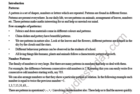 CBSE Class 4 Maths Symmetry and Patterns Worksheet 2