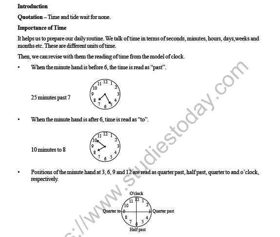 CBSE Class 4 Maths Time Worksheet 2