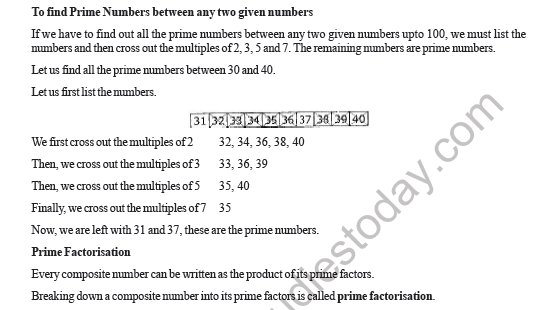 CBSE Class 5 Mathematics HCF and LCM Worksheet 4