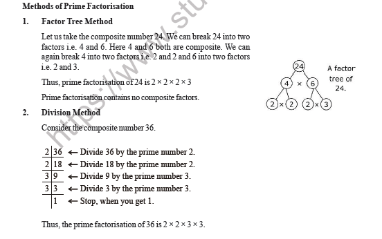 CBSE Class 5 Mathematics HCF and LCM Worksheet 5