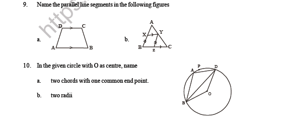 CBSE Class 6 Maths Basic Geometrical Ideas Question Bank 4