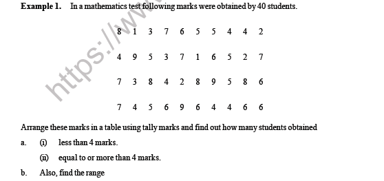 CBSE Class 6 Maths Data Handling Worksheet 4