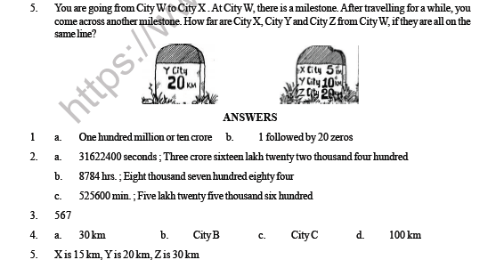 CBSE Class 6 Maths Knowing Our Numbers Hots