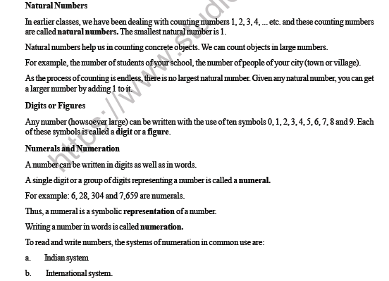 CBSE Class 6 Maths Knowing Our Numbers Worksheet 4