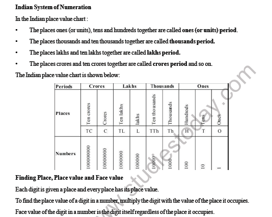 CBSE Class 6 Maths Knowing Our Numbers Worksheet 6