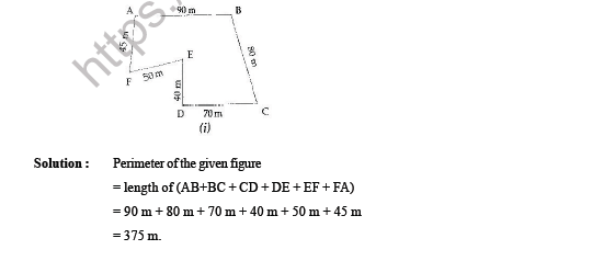 CBSE Class 6 Maths Mensuration Worksheet 4