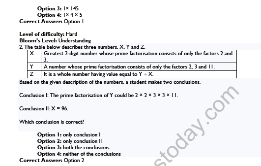CBSE Class 6 Maths Playing with Numbers Worksheet Set A 5