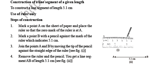 CBSE Class 6 Maths Practical Geometry Worksheet 4