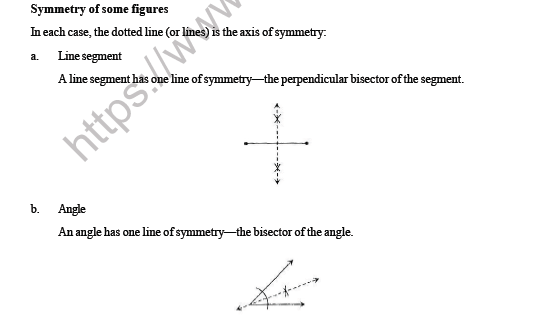 CBSE Class 6 Maths Symmetry Worksheet 4