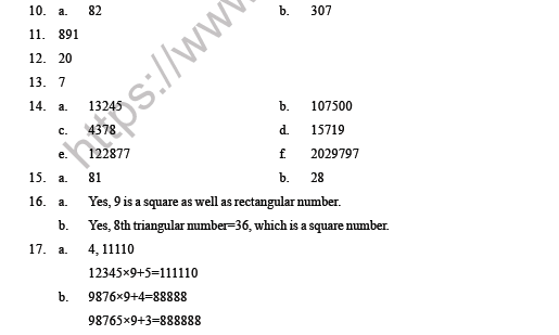 CBSE Class 6 Maths Whole Numbers Question Bank 4