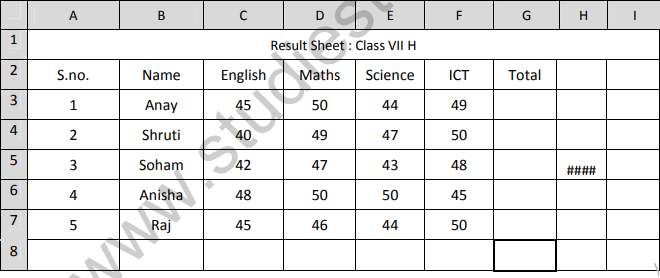 CBSE Class 7 Computer Science Sample Paper Set B