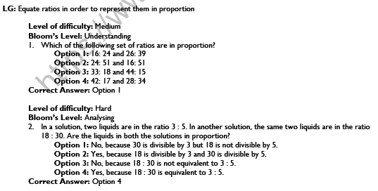 CBSE Class 7 Mathematics Comparing Quantities Worksheet Set A 4