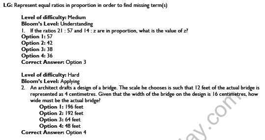CBSE Class 7 Mathematics Comparing Quantities Worksheet Set A 5