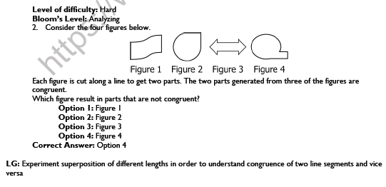 CBSE Class 7 Maths Congruence of Triangles Worksheet Set A 2