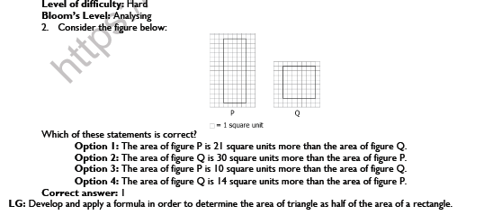 CBSE Class 7 Maths Perimeter and Area Worksheet Set A 4