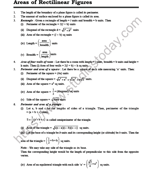 Mensuration 