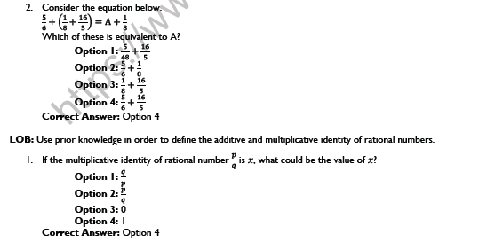 CBSE Class 8 Mathematics Rational Numbers Worksheet Set E 2